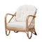 Baxton Studio Aliane Modern Bohemian Natural Brown Antique Rattan 4Piece Living Room Set 219-12700-12701-12702-ZORO - alternate 10